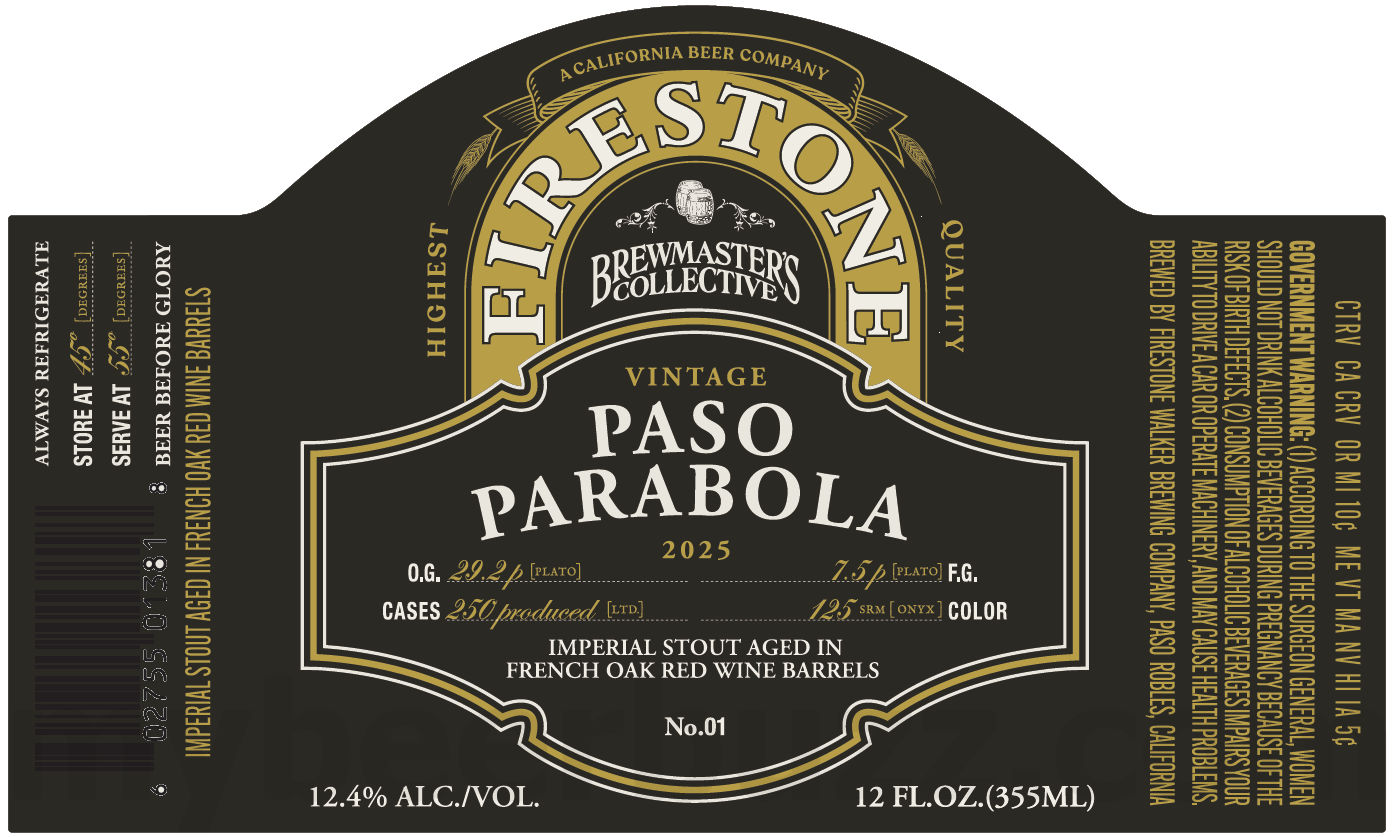 Firestone Walker Midnight Merkin & Paso Parabola Coming To 2025 Brewmaster’s Collective Firestone Walker Midnight Merkin & Paso Parabola Coming To 2025 Brewmaster’s Collective