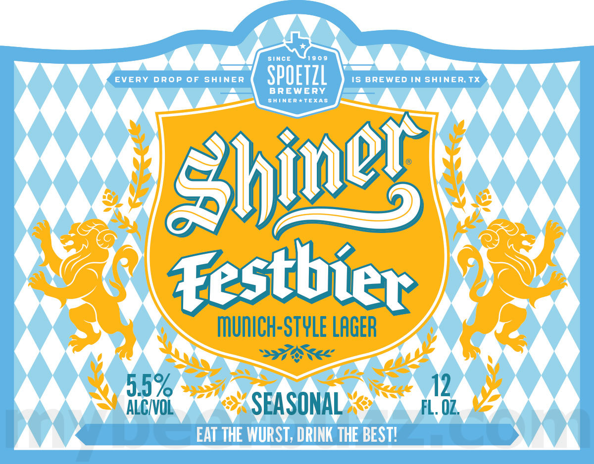 Shiner Adding Festbier Munich-Style Lager Shiner Adding Festbier Munich-Style Lager