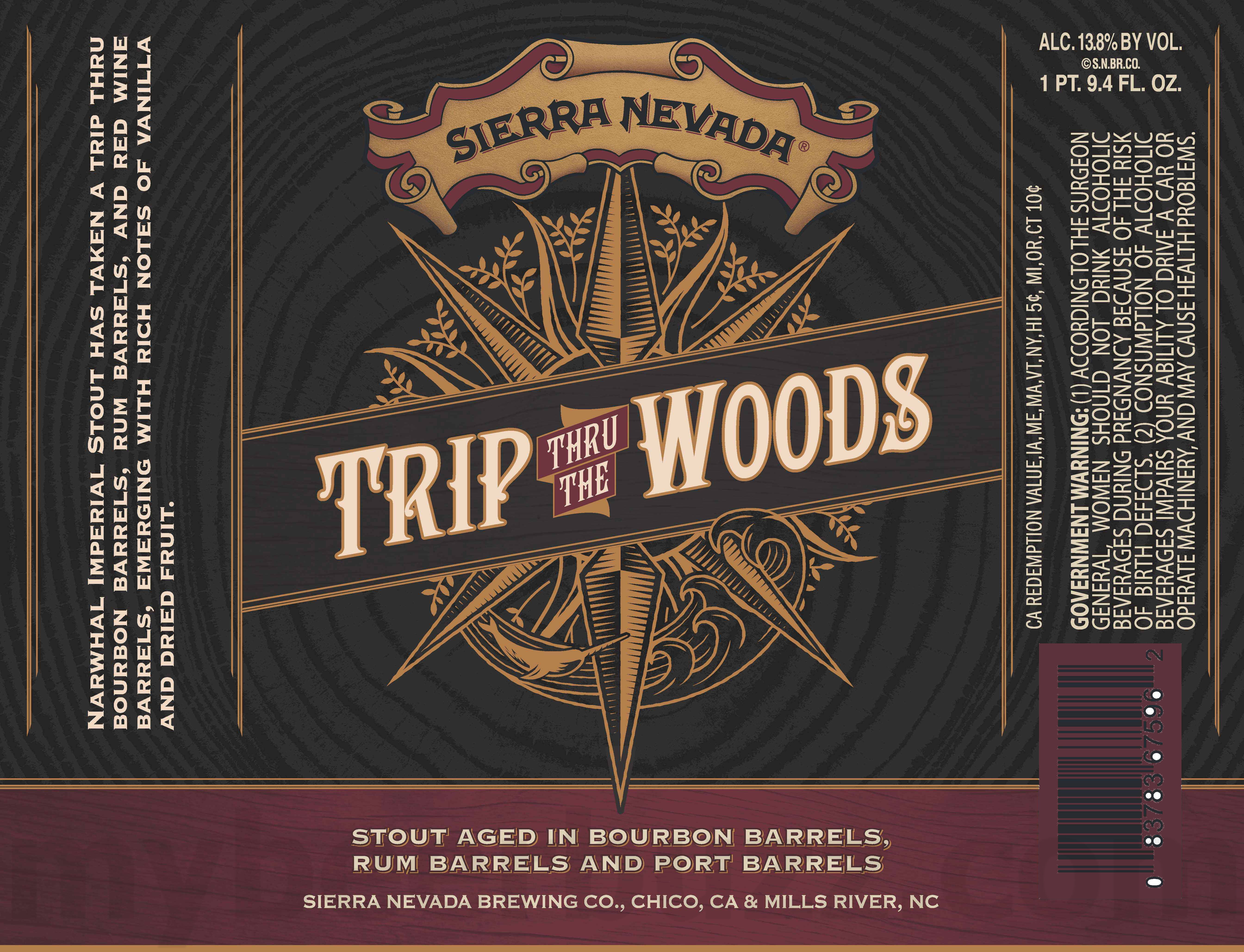 Sierra Nevada Narwhal Takes A Trip Thru The Woods Sierra Nevada Narwhal Takes A Trip Thru The Woods