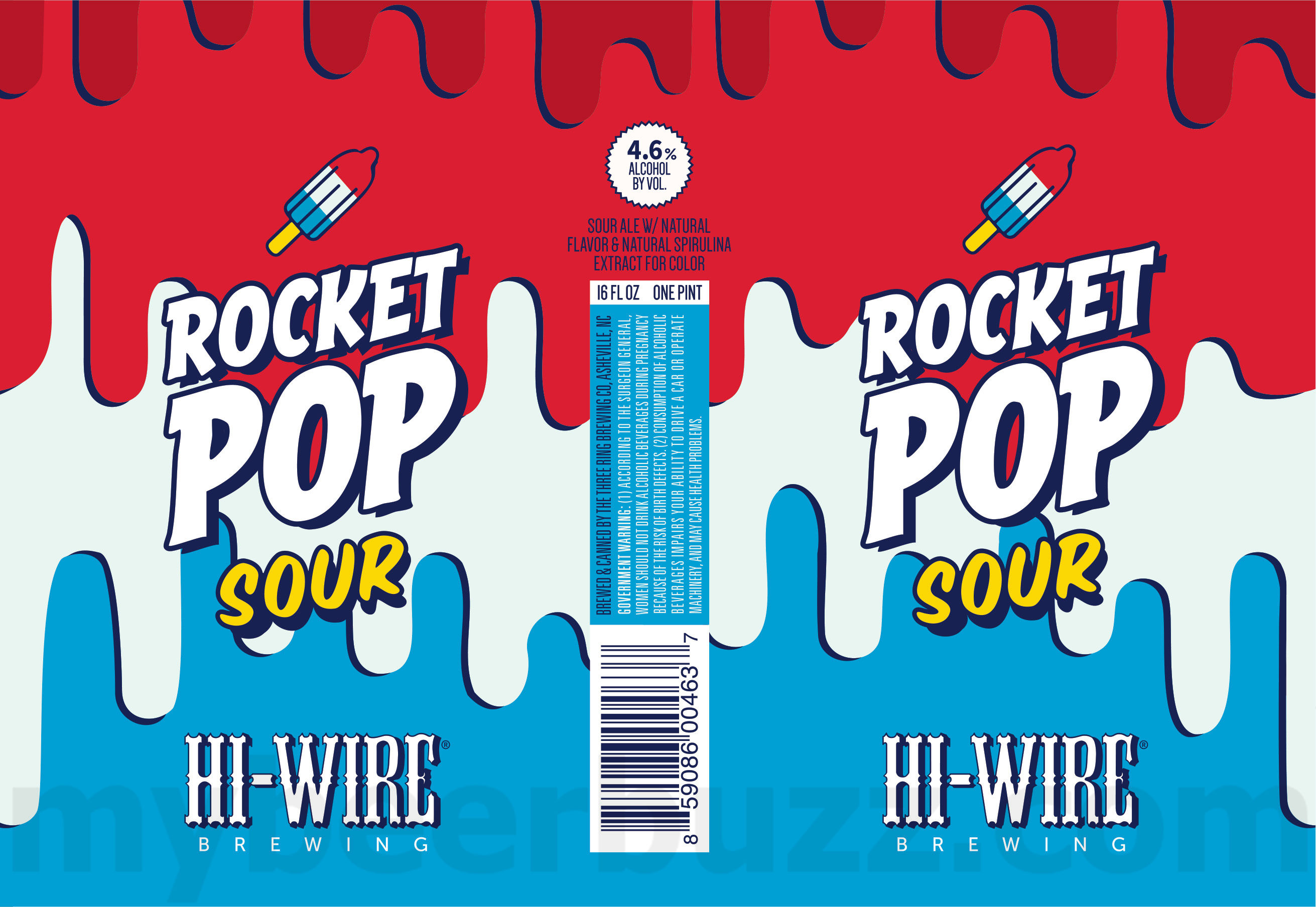 Hi-Wire Adding 10W-40 Smores, Mango Lemon Drop & Rocket Pop Sour 10 apostMBB 4208