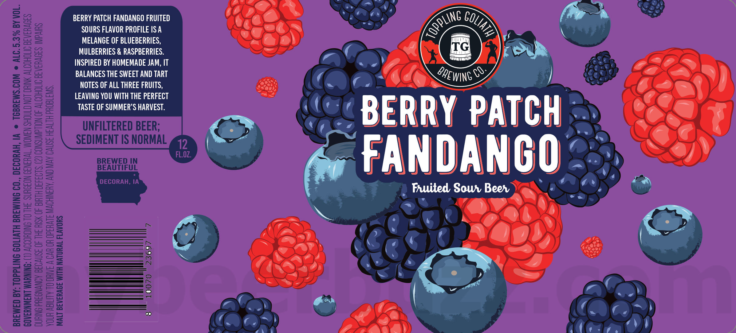 Toppling Goliath Adding Berry Patch Fandango 8 apostMBB 4259