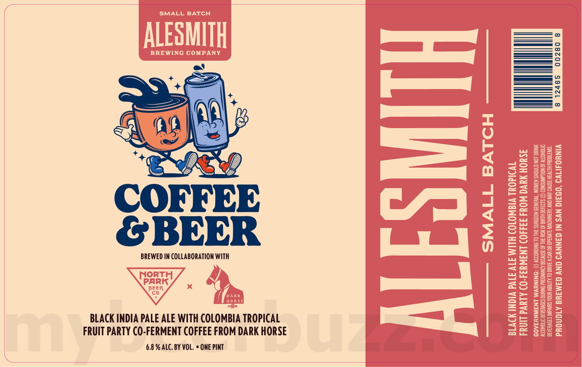 AleSmith Coffee & Beer Collaborations Continue With Firestone Walker, North Park, Arizona Wilderness & Reuben’s Brews (Coming 2 Feb 2025) 12 apostMBB 4265