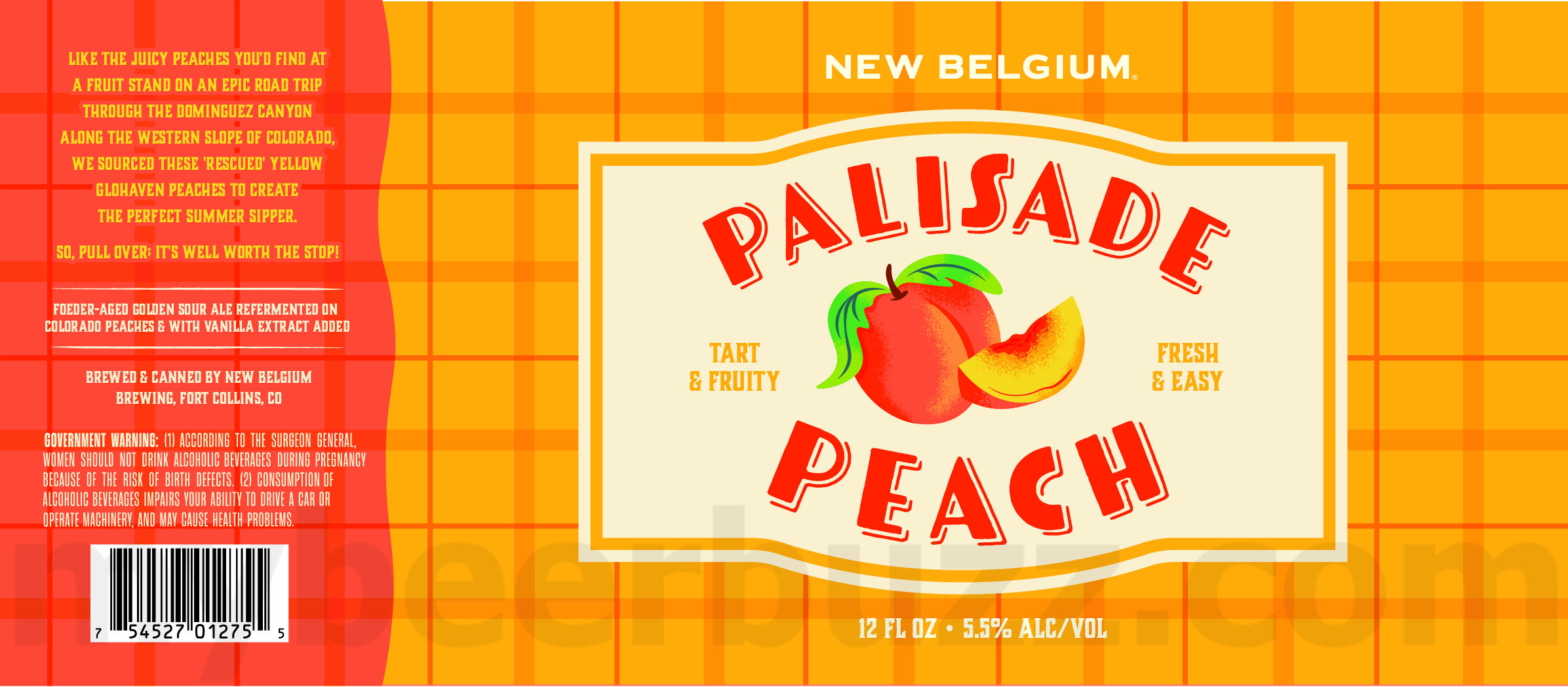 New Belgium Adding Palisade Peach 8 apostMBB 4271