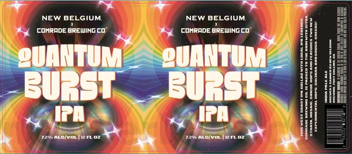 New Belgium & Comrade Brewing Collaborate On Quantum Burst New Belgium & Comrade Brewing Collaborate On Quantum Burst