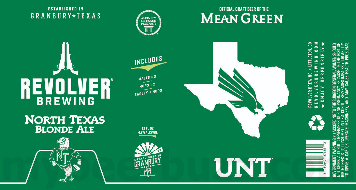 Revolver Updating 817 Blonde, Blood & Honey and Blood, Y'all's Beer, Unt, Big Stick Blonde & Honey Light 12 apostMBB 4289
