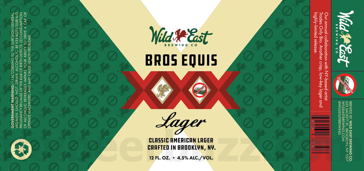 Wild East Adding Bros Equis Lager Collaboration Wild East Adding Bros Equis Lager Collaboration