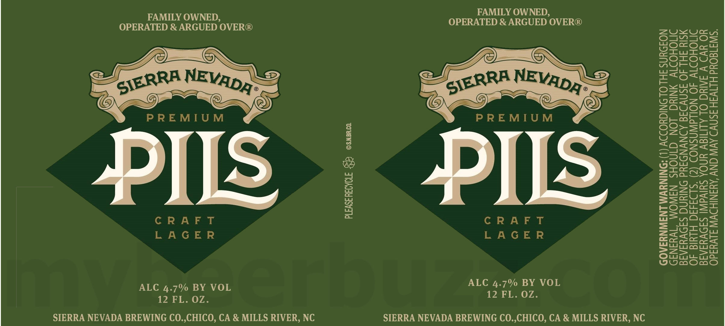 Sierra Nevada Adding Premium Pils Craft Lager Sierra Nevada Adding Premium Pils Craft Lager