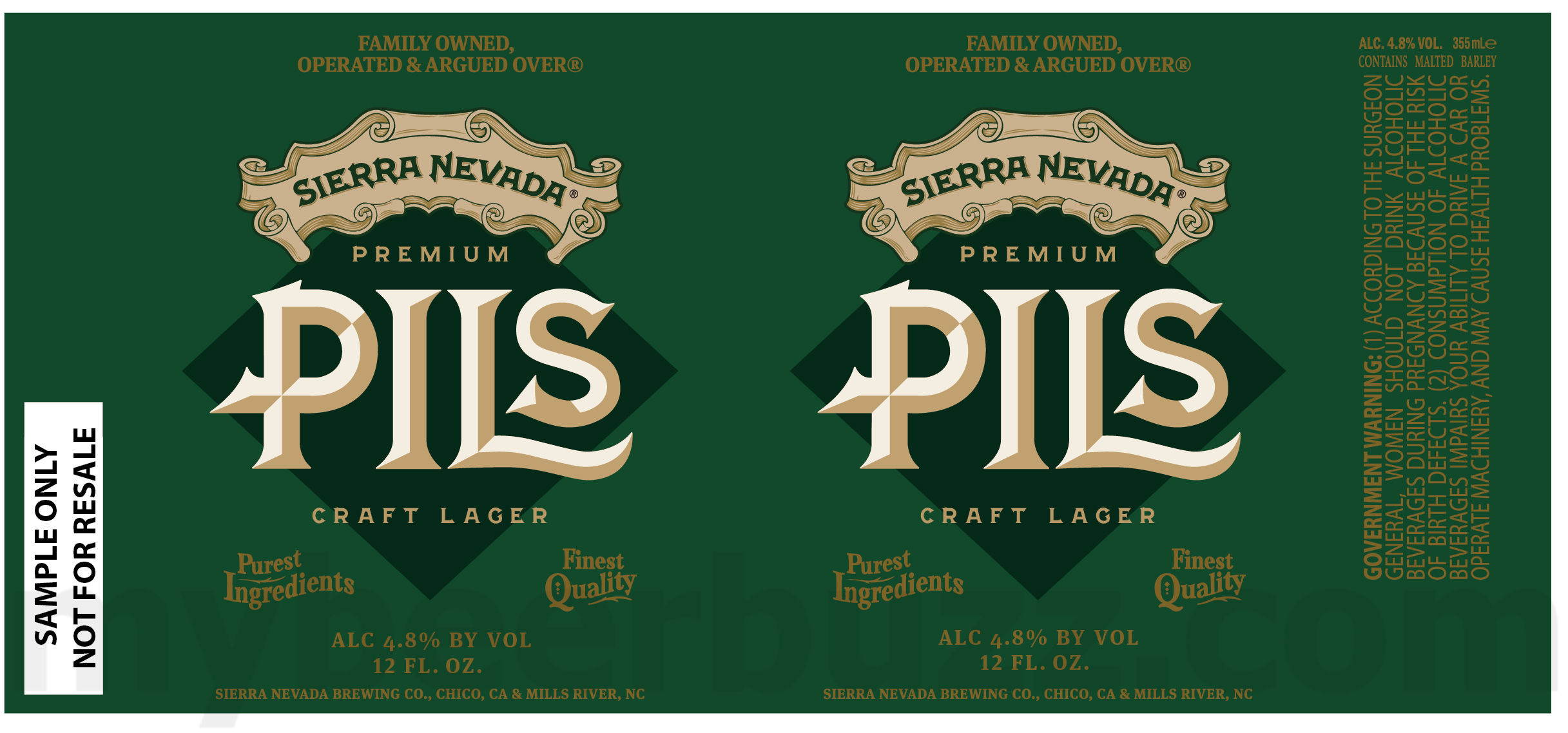 Sierra Nevada Adding Premium Pils Craft Lager 14 apostMBB 4298