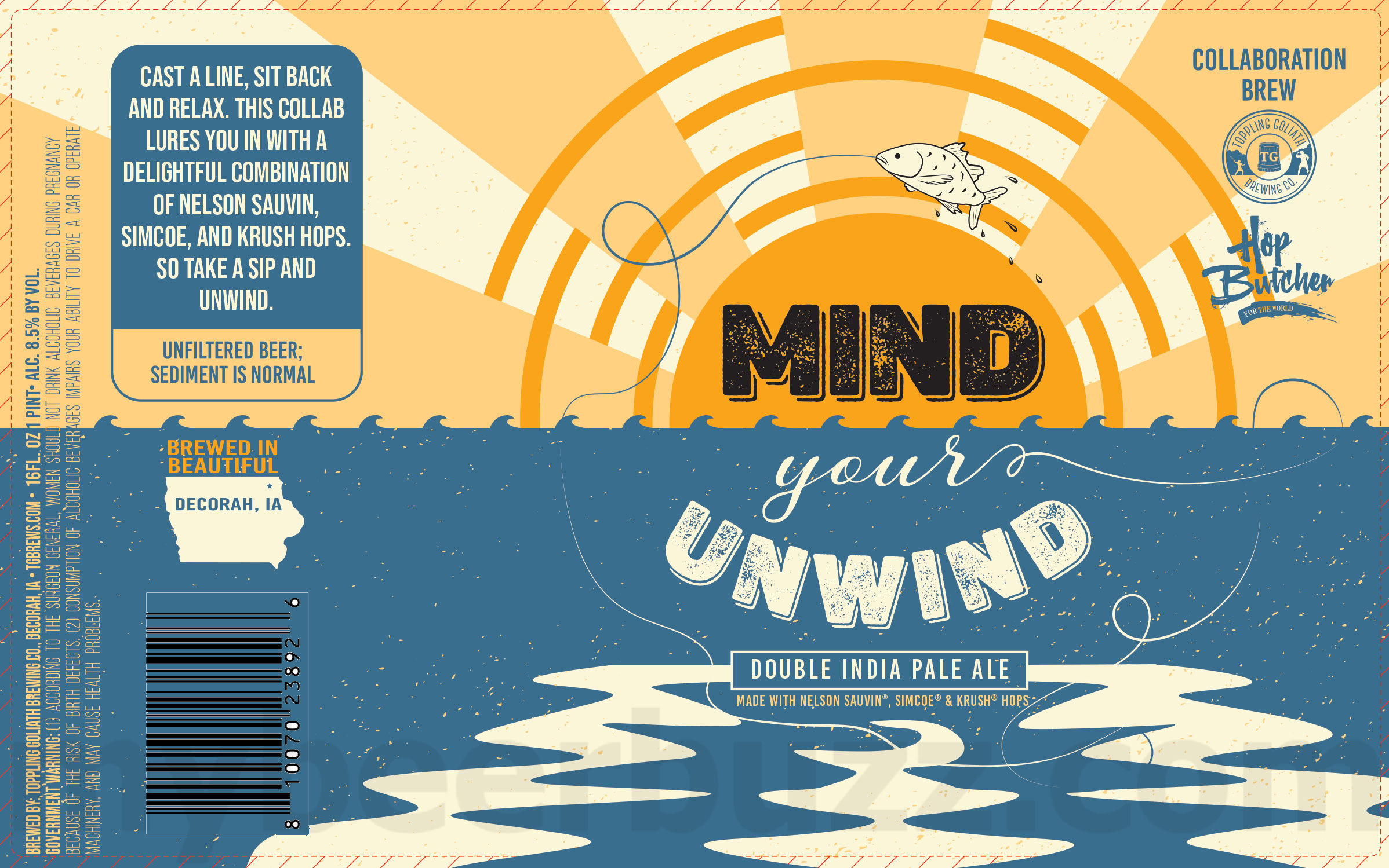 Toppling Goliath & Hop Butcher Collaborate On Mind Your Unwind Toppling Goliath & Hop Butcher Collaborate On Mind Your Unwind