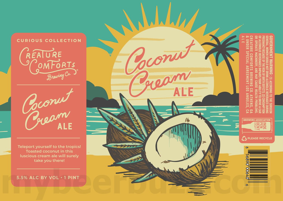 Creature Comforts Adding Cherry Oud Bruin, Bone Church, We Love LA, Coconut Cream Ale, Theodor & Fonio Lager Collaboration 11 apostMBB 4317
