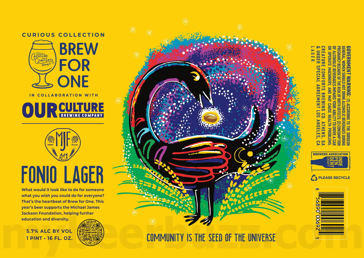Creature Comforts Adding Cherry Oud Bruin & Fonio Lager Collaboration Creature Comforts Adding Cherry Oud Bruin & Fonio Lager Collaboration