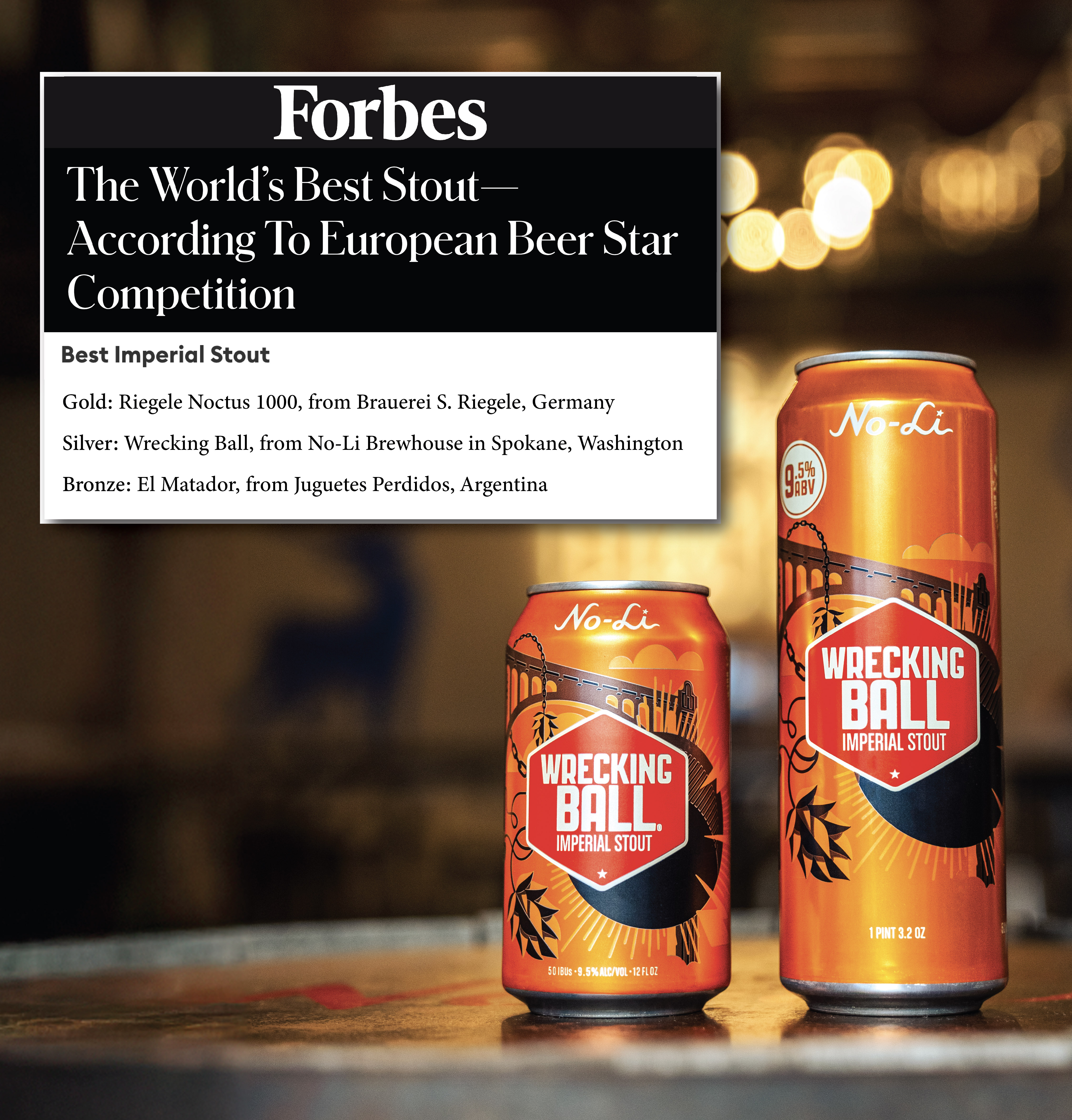 No-Li Wrecking Ball Imperial Stout Named Among the World's Best 8 apostMBB 4330