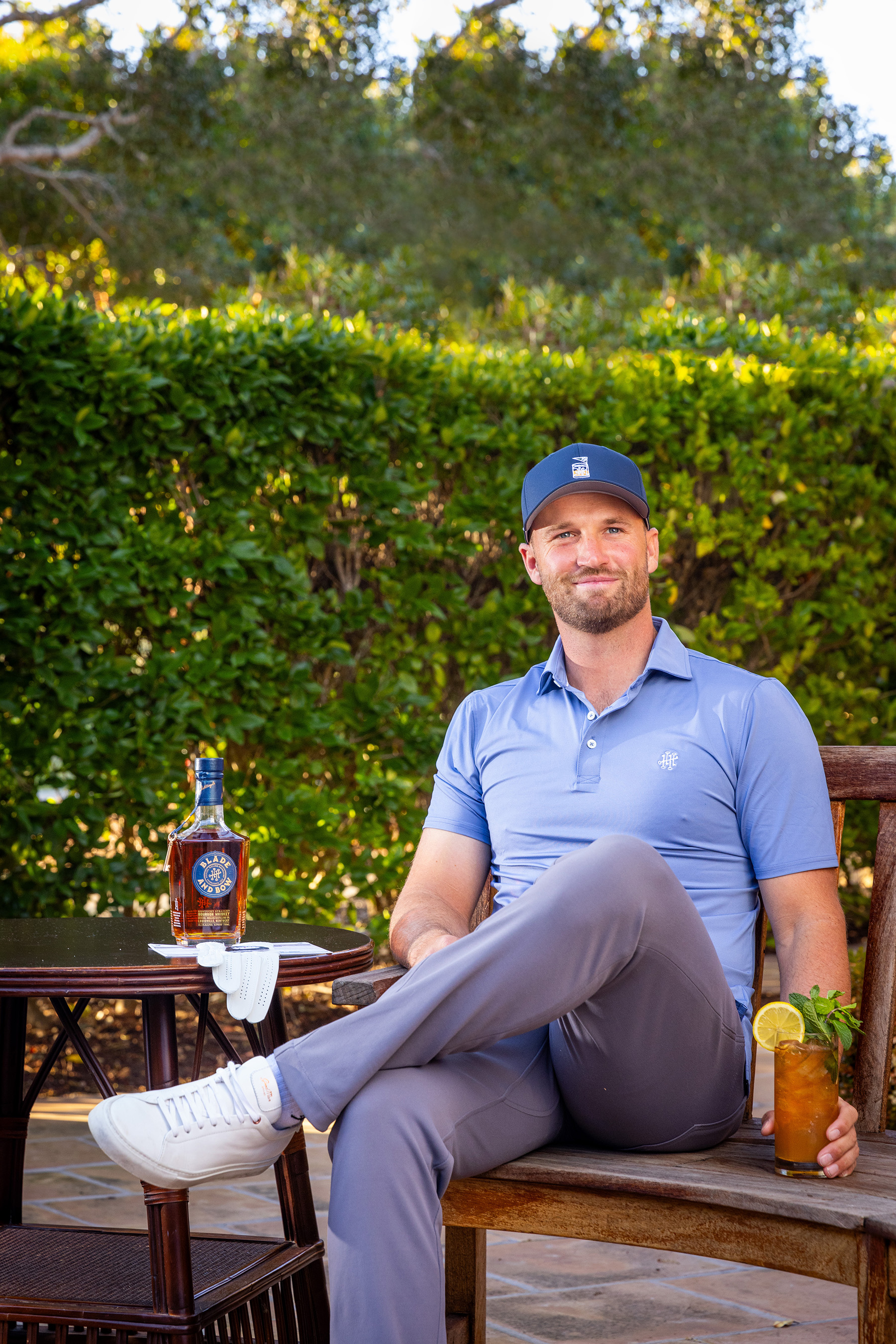 BLADE AND BOW BOURBON AND PRO GOLFER WYNDHAM CLARK LAUNCH SWEEPSTAKES FOR THE GOLF TRIP OF A LIFETIME BLADE AND BOW BOURBON AND PRO GOLFER WYNDHAM CLARK LAUNCH SWEEPSTAKES FOR THE GOLF TRIP OF A LIFETIME