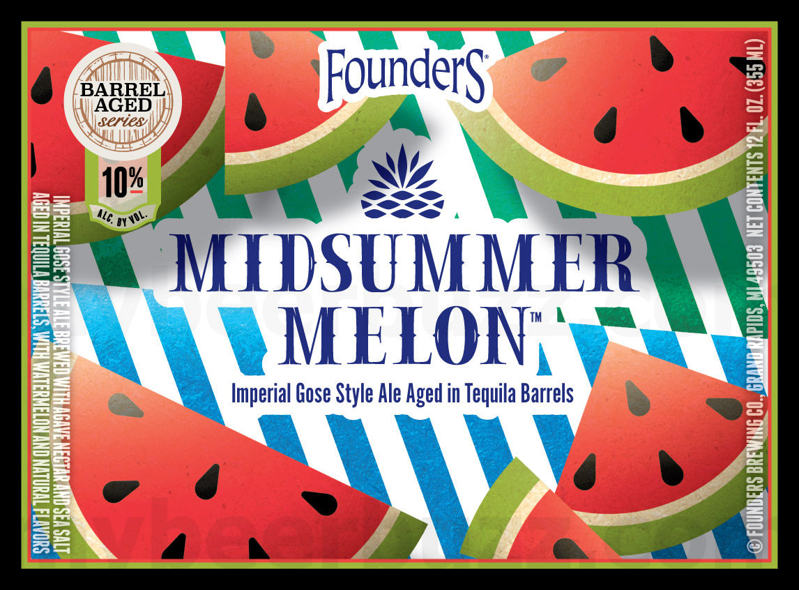 Founders Midsummer Melon Coming To 2025 Barrel Aged Series Founders Midsummer Melon Coming To 2025 Barrel Aged Series
