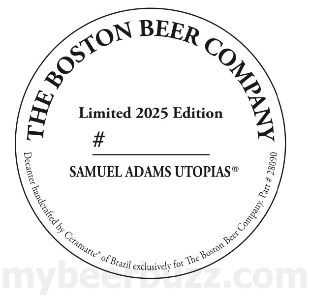 Samuel Adams Utopias 2025 Hitting 30%-AbV Samuel Adams Utopias 2025 Hitting 30%-AbV
