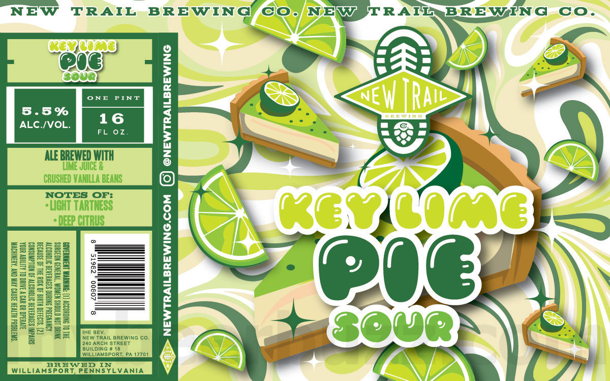 New Trail Working On Key Lime Pie Sour Cans New Trail Working On Key Lime Pie Sour Cans