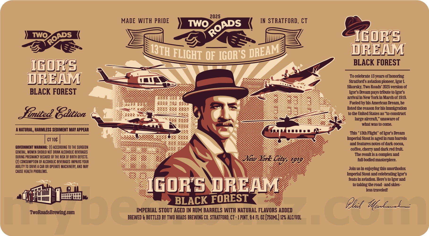 Two Roads Adding Igor’s Dream Black Forest Two Roads Adding Igor’s Dream Black Forest