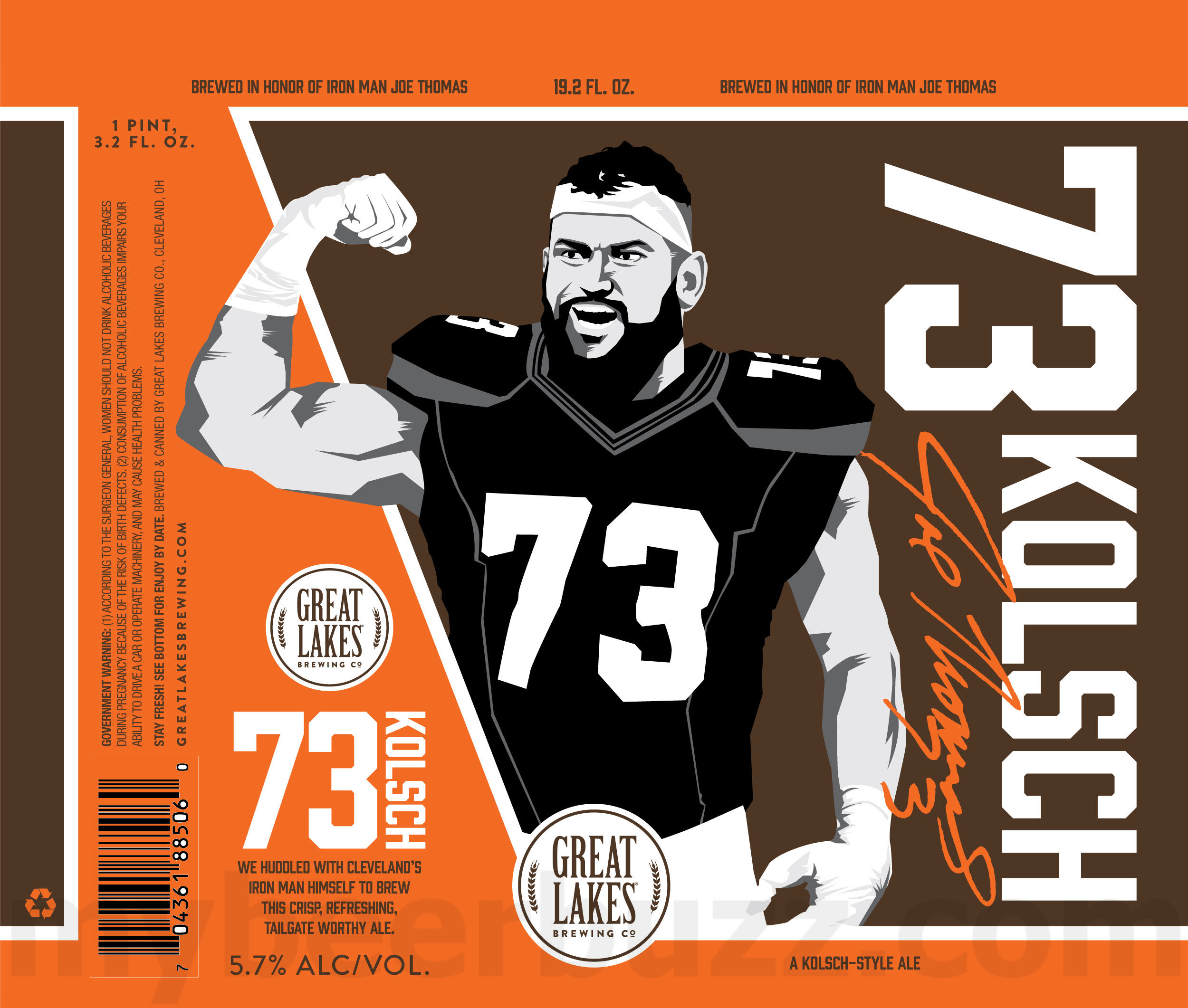Great Lakes 73 Kolsch Cans Returning–Joe Thomas Great Lakes 73 Kolsch Cans Returning–Joe Thomas