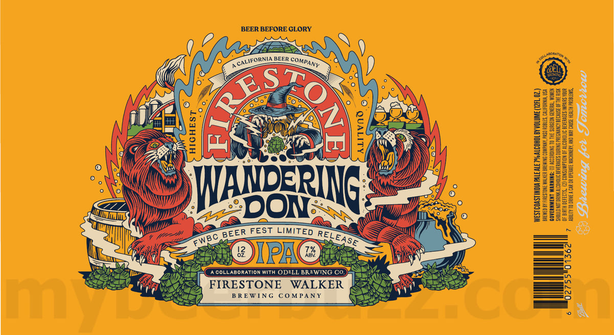 Firestone Walker Adding Wandering Don Collaboration For FWBC Beer Fest Firestone Walker Adding Wandering Don Collaboration For FWBC Beer Fest