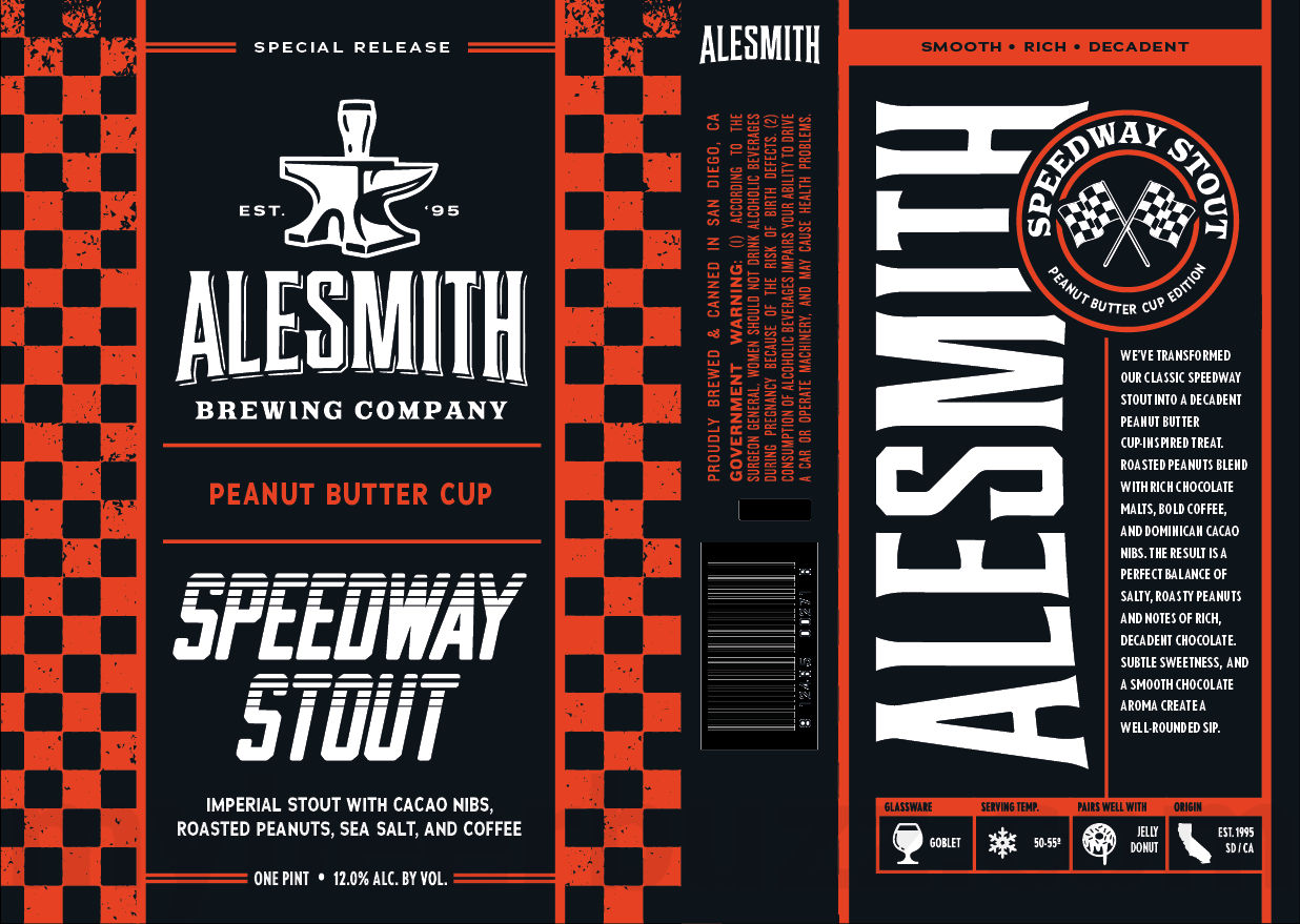 AleSmith Adding Speedway Stout Peanut Butter Cup AleSmith Adding Speedway Stout Peanut Butter Cup