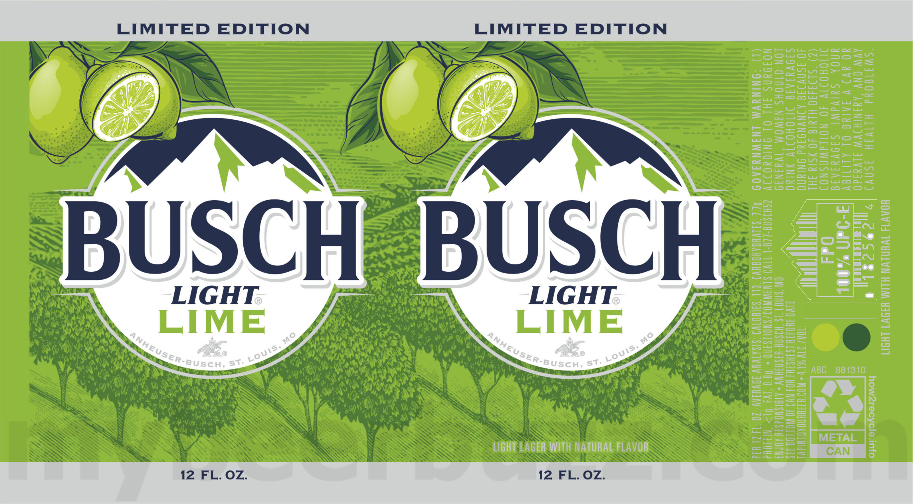 Anheuser-Busch Adding Busch Light Lime Anheuser-Busch Adding Busch Light Lime