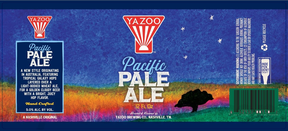 Yazoo Working On A Pale Green Horse Jester King Collaboration / Pacific Pale Ale 8 apostMBB 4475