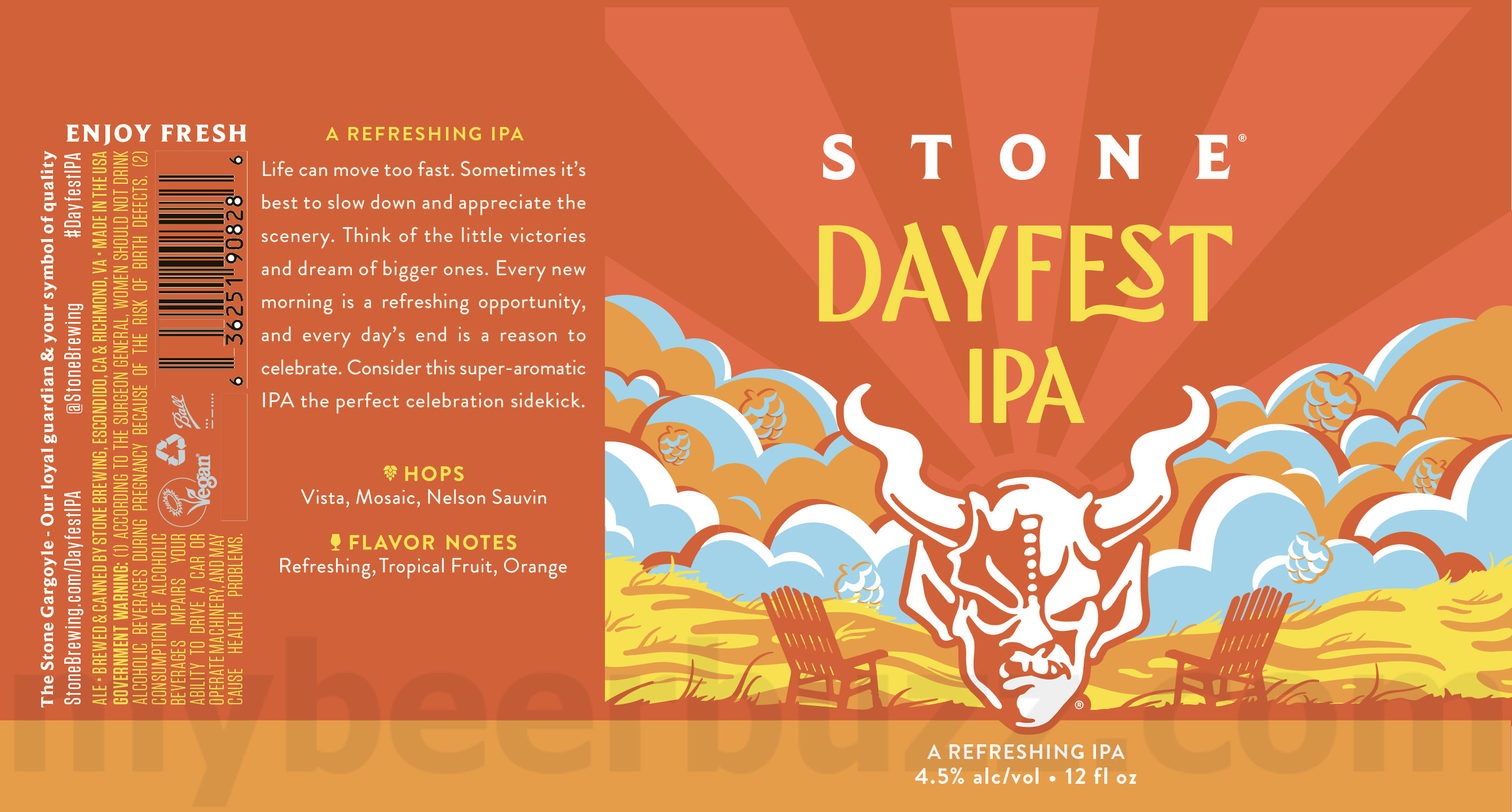 Stone Adding Dayfest IPA Cans Stone Adding Dayfest IPA Cans