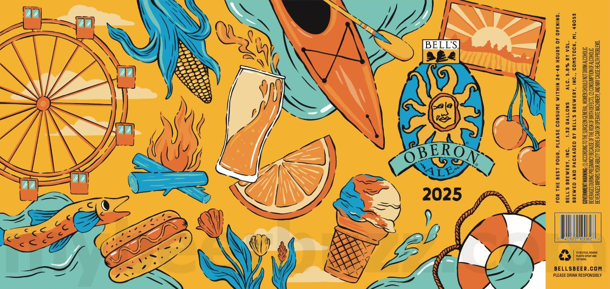 Bell’s Brewery Reveals 2025 Oberon Mini-Keg Design Bell’s Brewery Reveals 2025 Oberon Mini-Keg Design