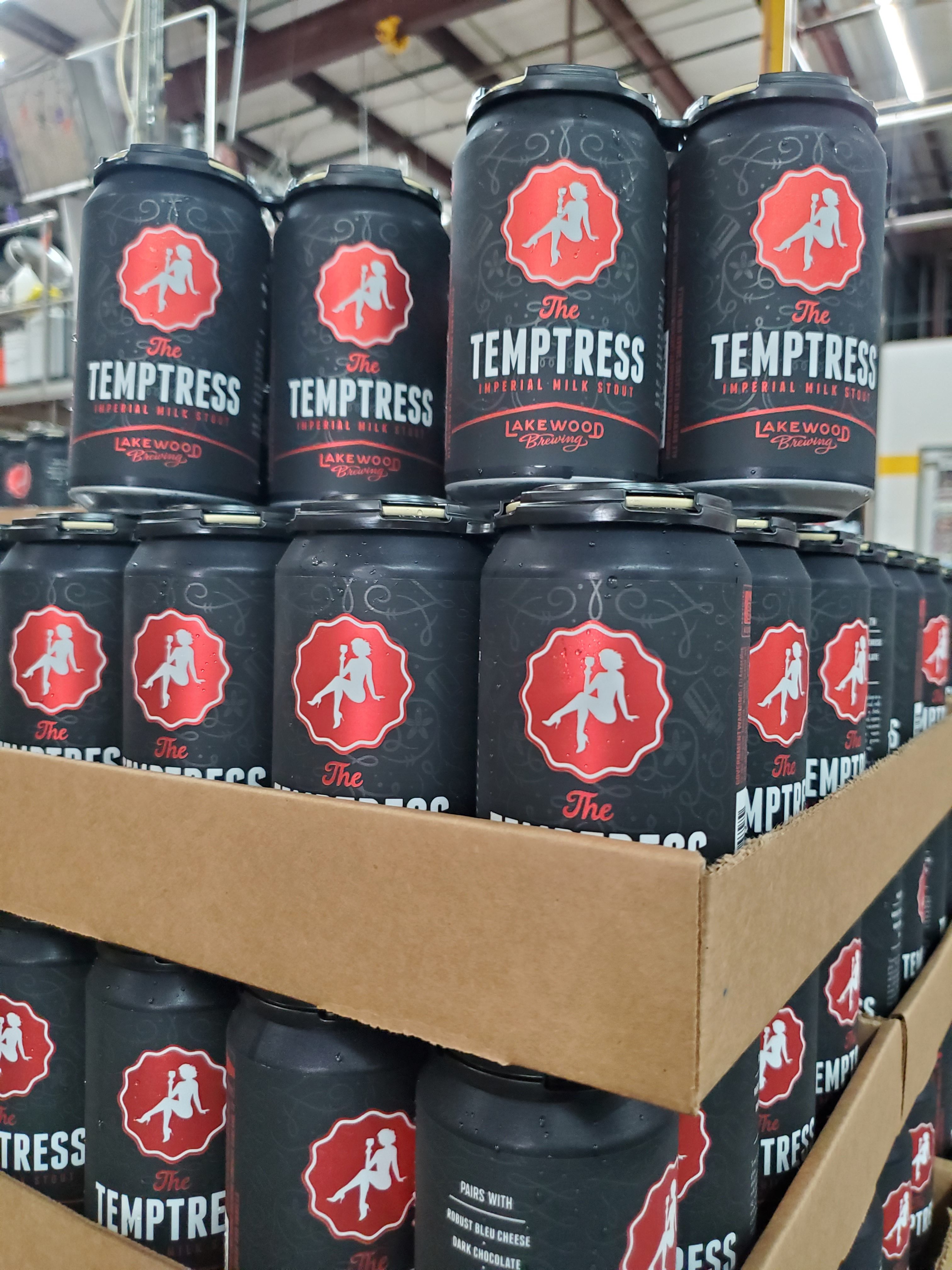 Lakewood Brewing Co. Cans Temptress 8 apostMBB 4514