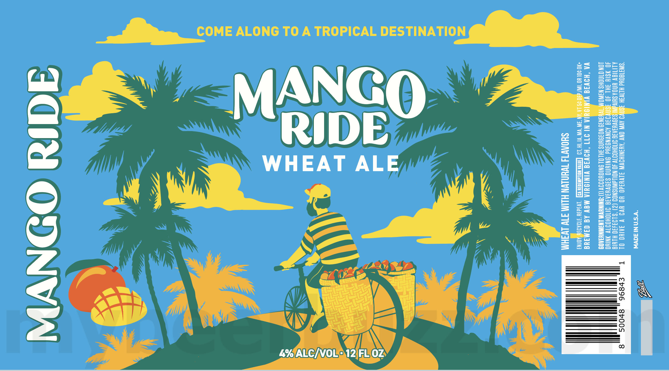 New Realm Adding NA Hazy IPA / Mango Ride 8 apostMBB 4549