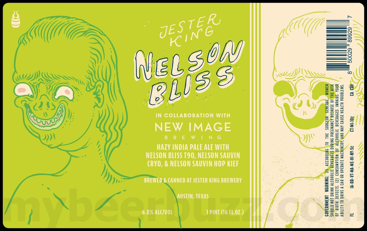 Jester King & New Image Collaborate On Nelson Bliss Cans Jester King & New Image Collaborate On Nelson Bliss Cans