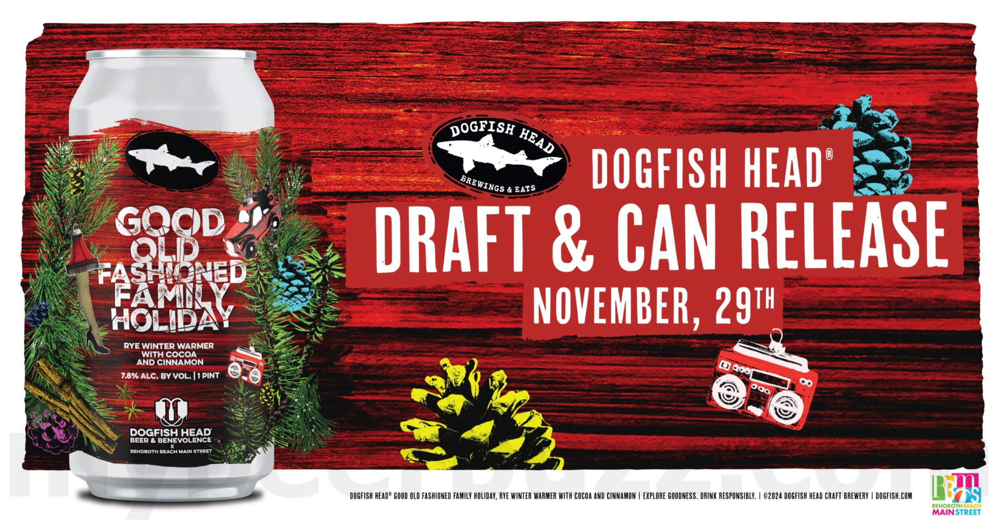 Dogfish Head & Rehoboth Beach Main Street Ring in the Holiday Season with Festive NEW Benevolence Beer 8 apostMBB 4584