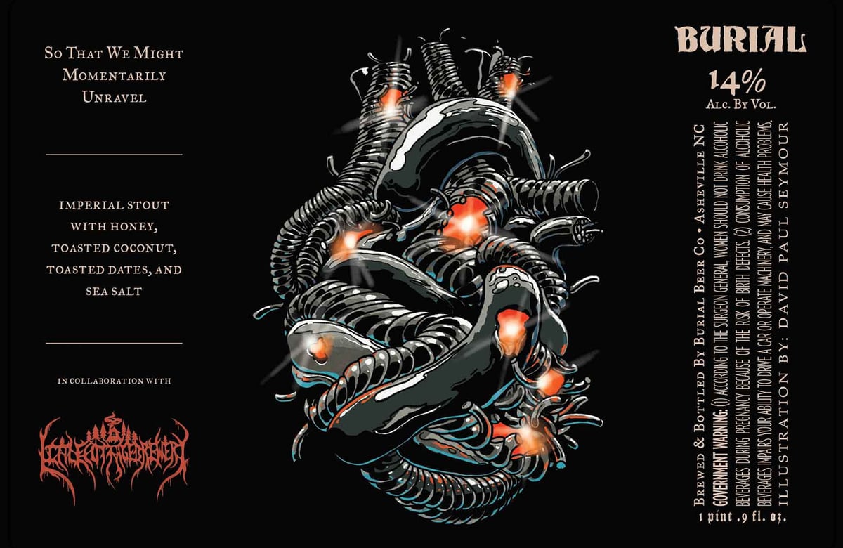 Burial Beer Adding The Logic We Use Against Logic, So That We Might Momentarily Unravel, Anything Anytime You Are Anywhere Always & The Resurrection Of The Extraterrestrial Occult Collaboration 10 apostMBB 4587