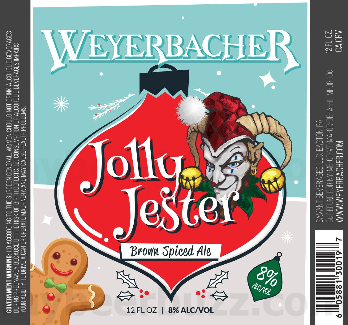 Weyerbacher Working On Jolly Jester Weyerbacher Working On Jolly Jester