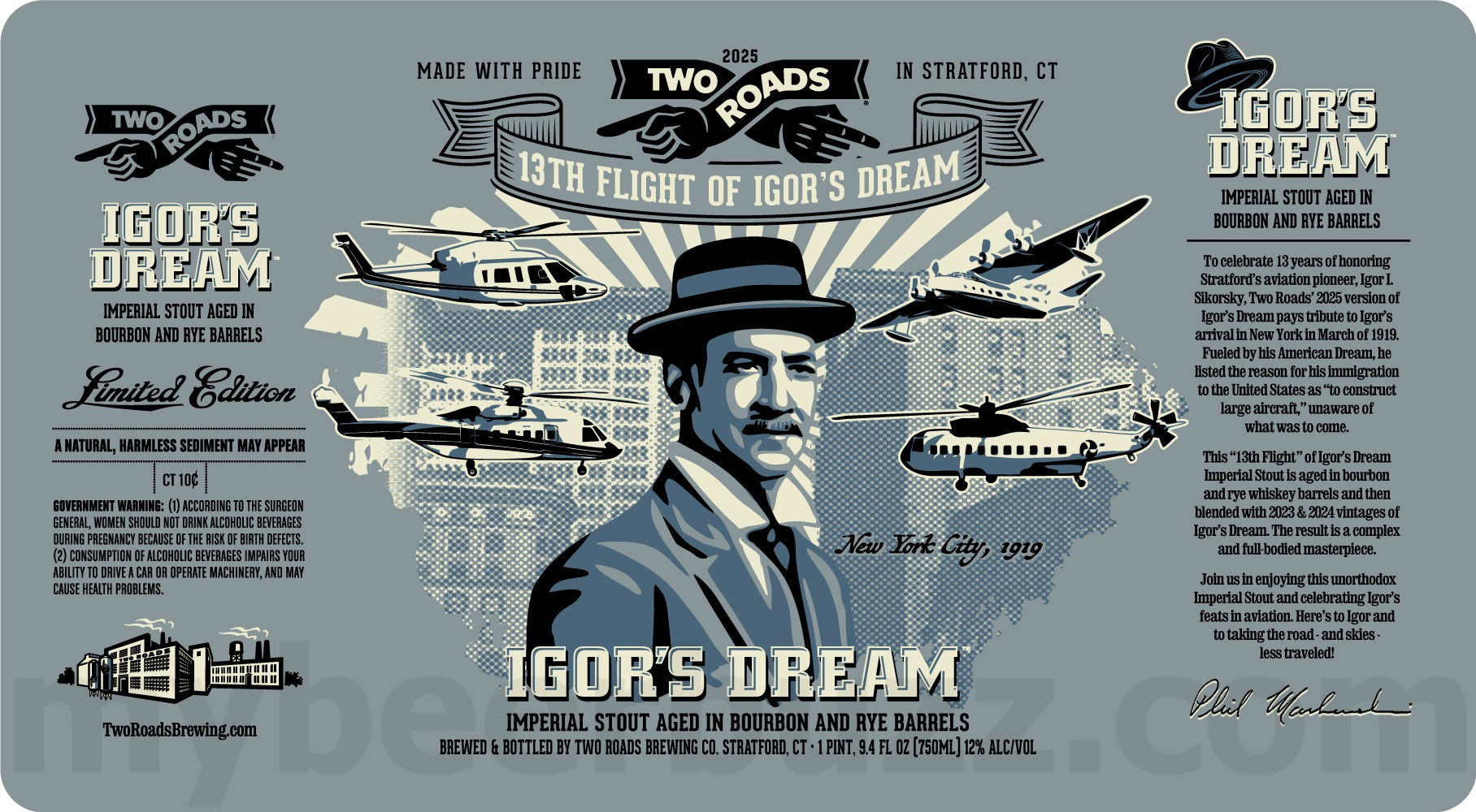 Two Roads Adding 13th Flight Of Igor’s Dream For 2025 Two Roads Adding 13th Flight Of Igor’s Dream For 2025