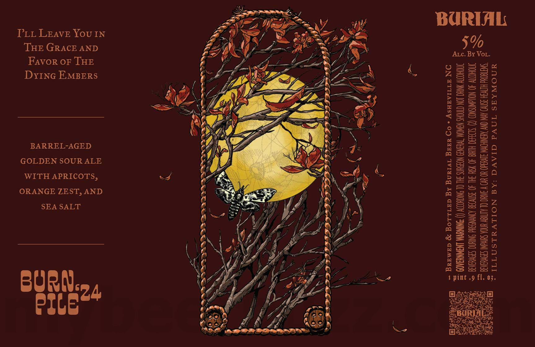 Burial Beer Adding When I Surfed The Sky, Glowing Well Beyond The Threshold, I'll Leave You In The Grace And Favor Of The Dying Embers, Ascent Of The Blessed & Things We See In The Shadows Are Reminders Of The Unforgotten 14 apostMBB 4685