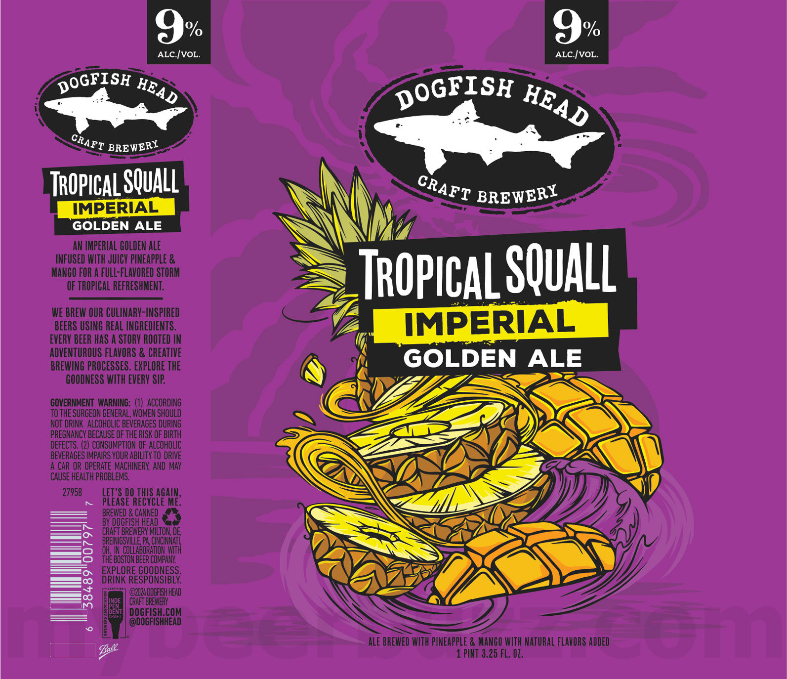 Dogfish Head Adding Tropical Squall Cans Dogfish Head Adding Tropical Squall Cans