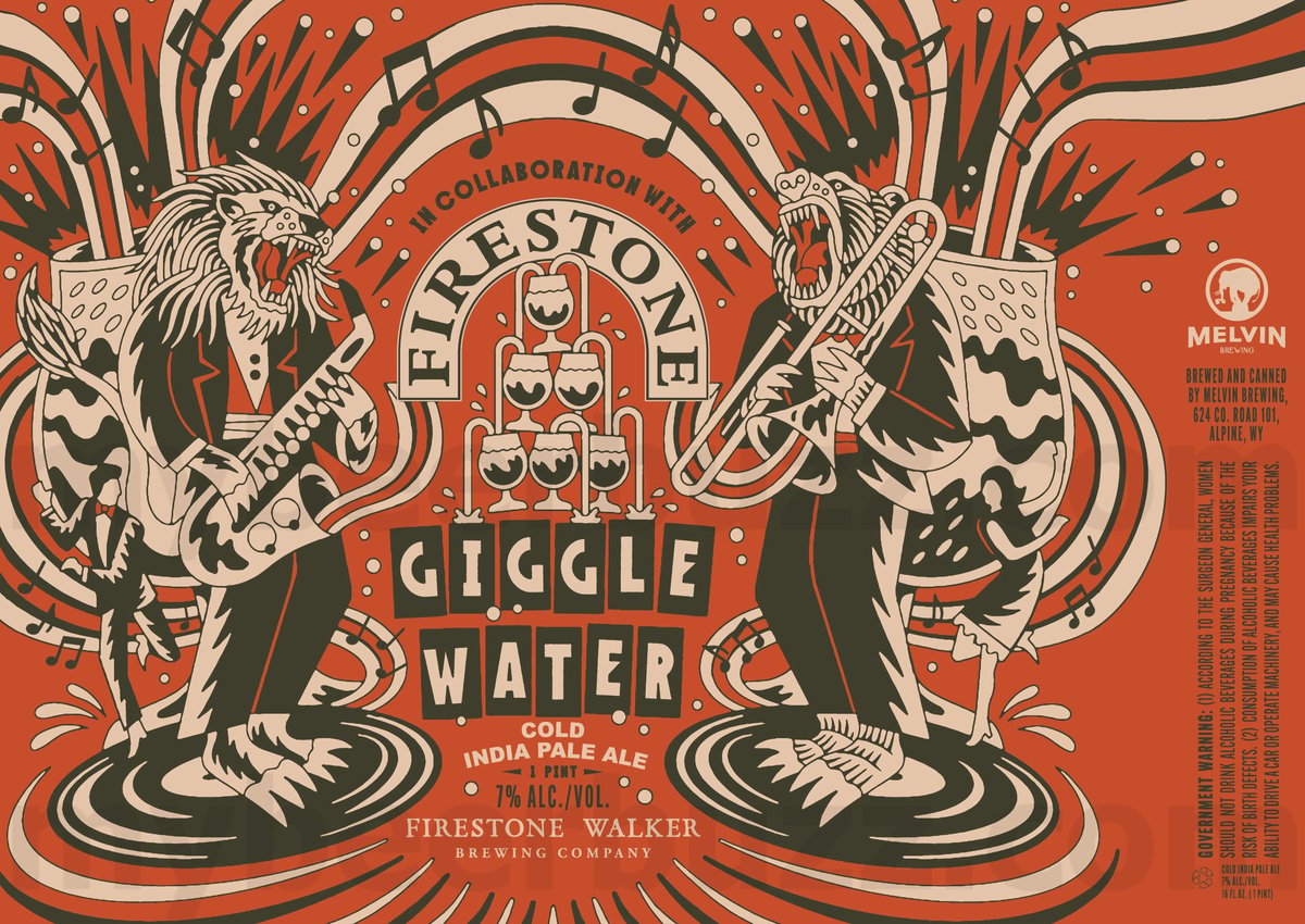 Melvin Brewing & Firestone Walker Collaborate On Giggle Water Melvin Brewing & Firestone Walker Collaborate On Giggle Water