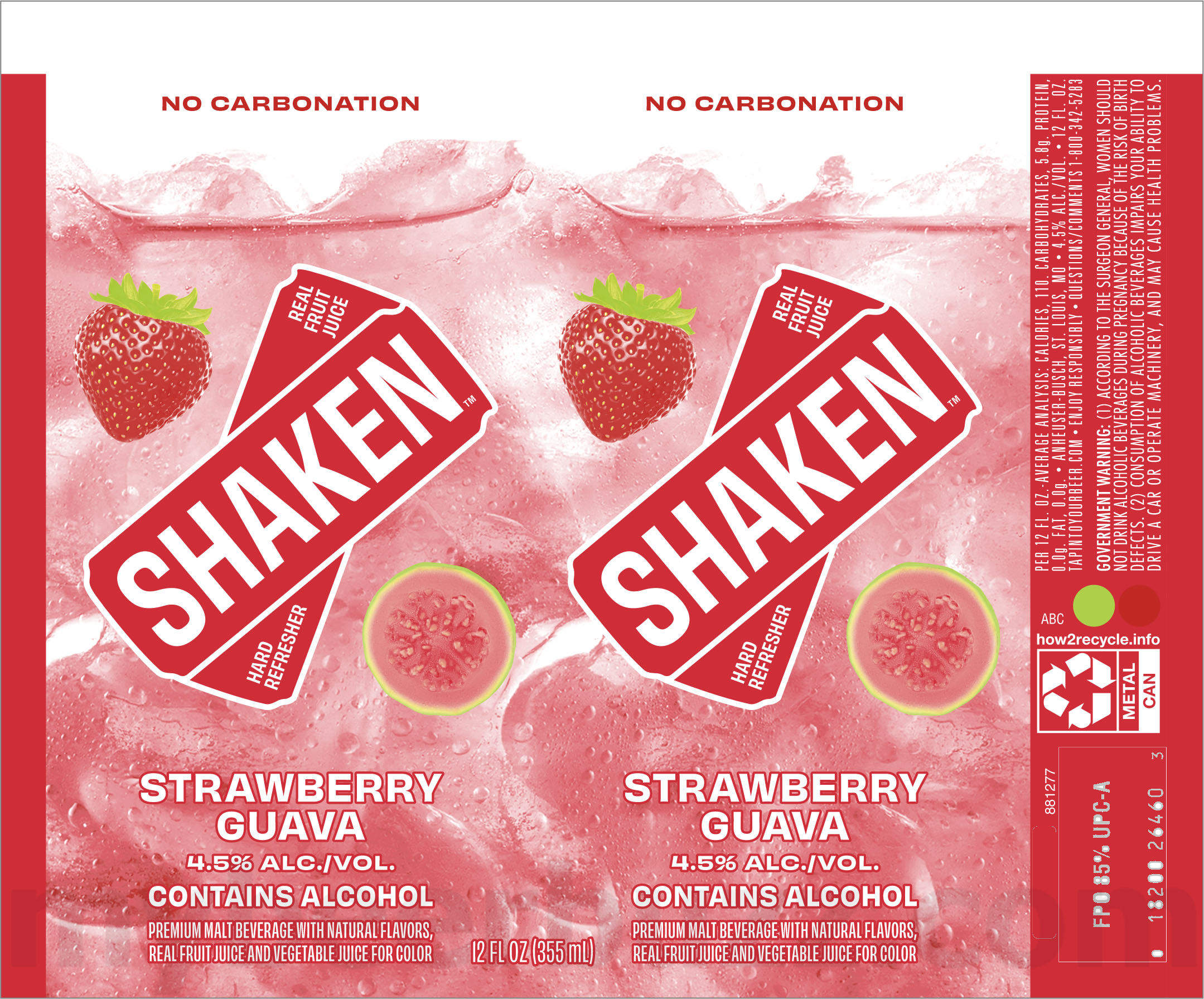 Anheuser-Busch Adding Beats Senses Lemon Lime, Beats Senses Mixed Berry & Shaken Strawberry Guava Anheuser-Busch Adding Beats Senses Lemon Lime, Beats Senses Mixed Berry & Shaken Strawberry Guava