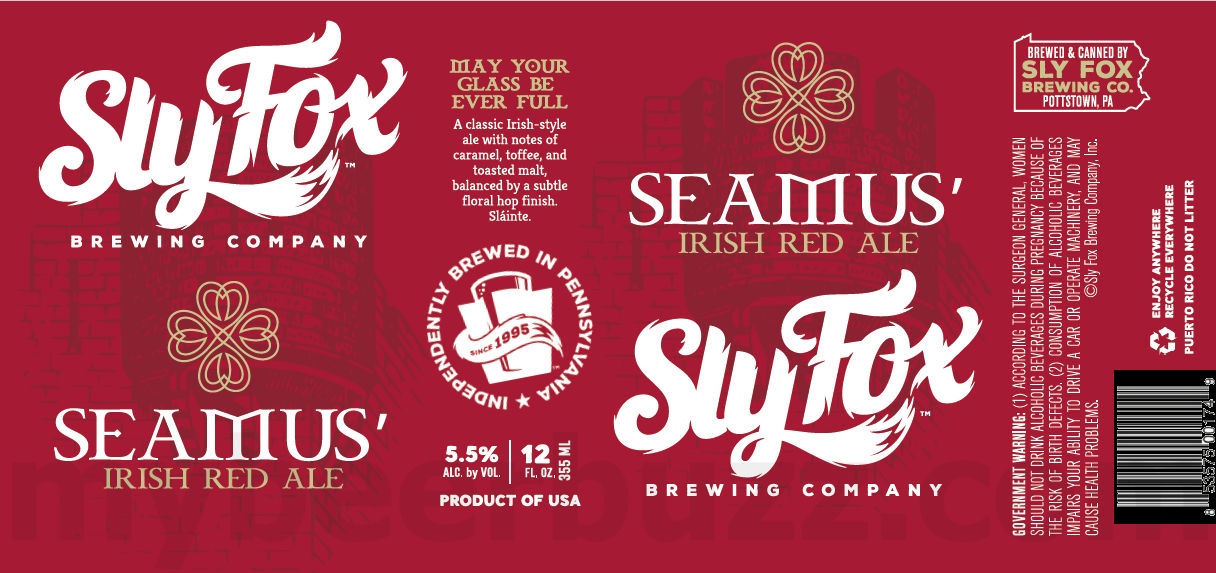 Sly Fox Christmas Ale Returning For 2024 / 2025 Seamus 10 apostMBB 4710