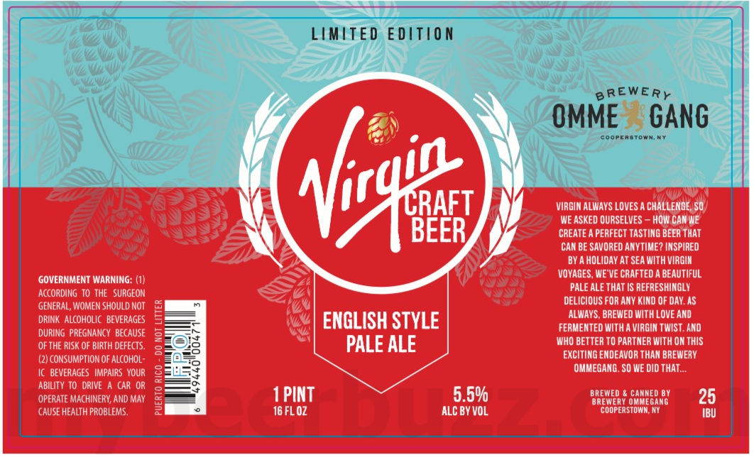Brewery & Ommegang & Virgin Craft Beer Team Up For English Style Pale Ale Brewery & Ommegang & Virgin Craft Beer Team Up For English Style Pale Ale