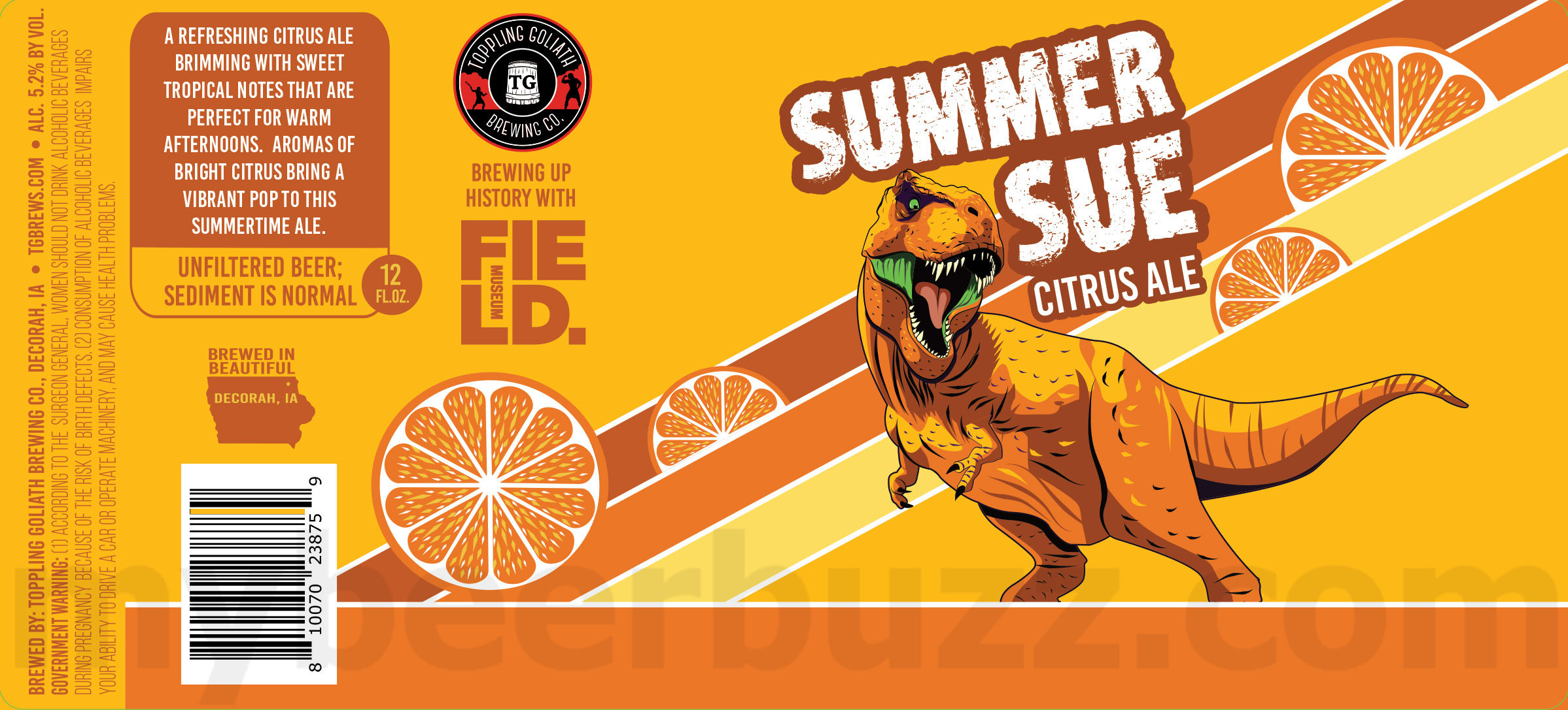 Toppling Goliath Adding Summer Sue Citrus Ale Toppling Goliath Adding Summer Sue Citrus Ale