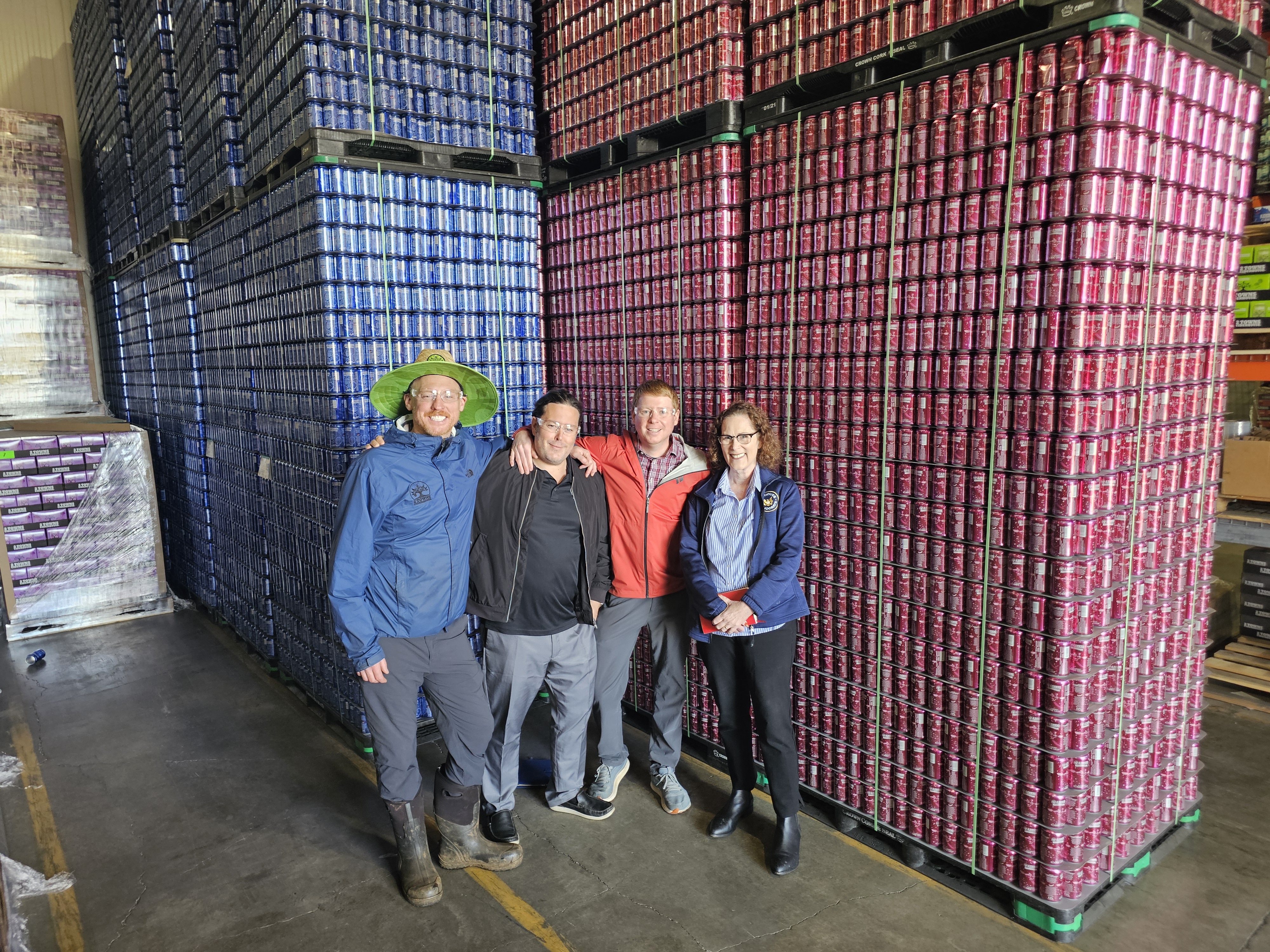 Rep. Hoyle Tours 2 Towns Ciderhouse; Cosponsors Bubble Tax Modernization Act 8 apostMBB 4728