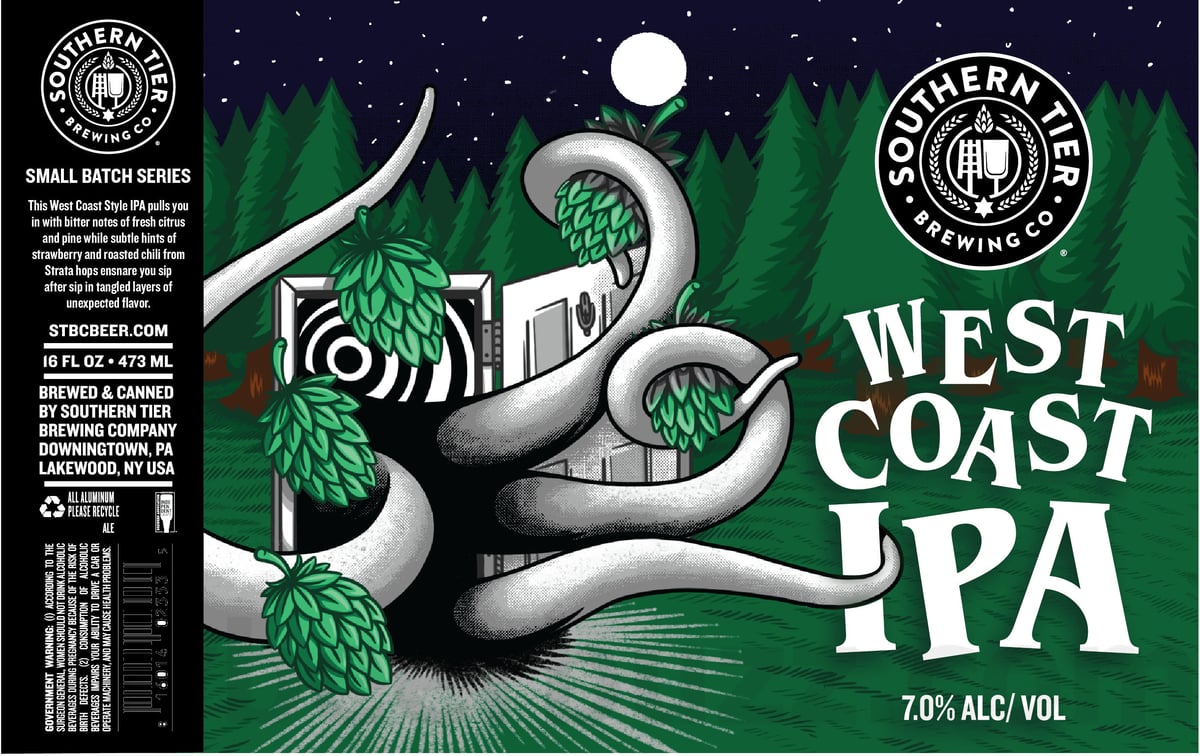 Southern Tier Adding Smooth Rider Session IPA & West Coast IPA Southern Tier Adding Smooth Rider Session IPA & West Coast IPA
