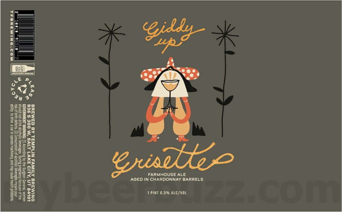 Templin Family Brewing Adding Giddy Up Grisette Templin Family Brewing Adding Giddy Up Grisette