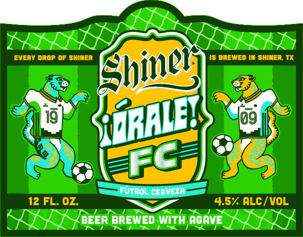 Shiner Adding ¡Órale! FC Futbol Cerveza Shiner Adding ¡Órale! FC Futbol Cerveza