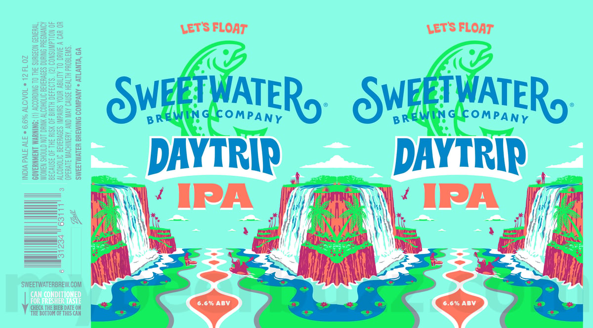 SweetWater Working On Daytrip IPA Cans SweetWater Working On Daytrip IPA Cans