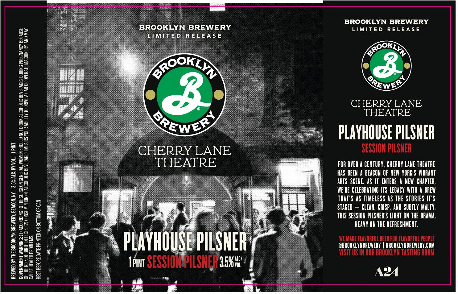 Brooklyn Brewery Adding Stand On The World, Playhouse Pilsner & Facts On The Ground Ghost Bottles 8 apostMBB 4861