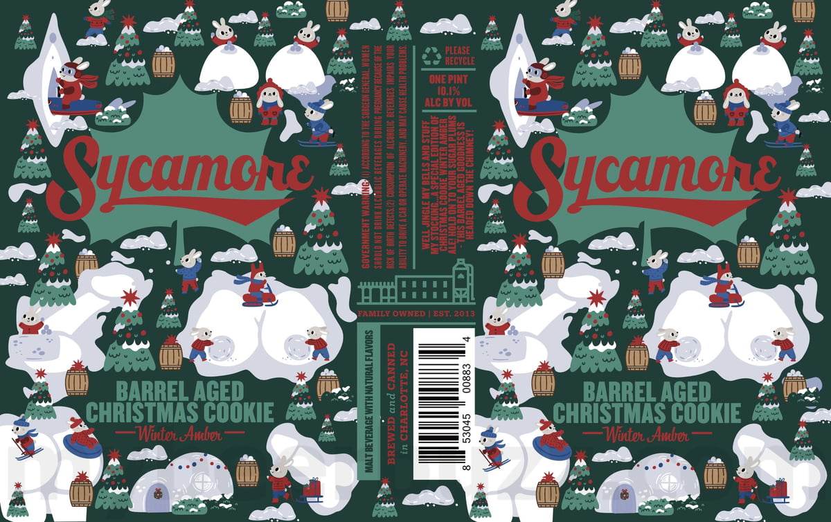 Sycamore Christmas Cookie Returning / Barrel Aged Christmas Cookie / Cold Crushie / Numby Gummy / After Party / Macro Dose / Serveza / 2025 Trippy 24 apostMBB 4894