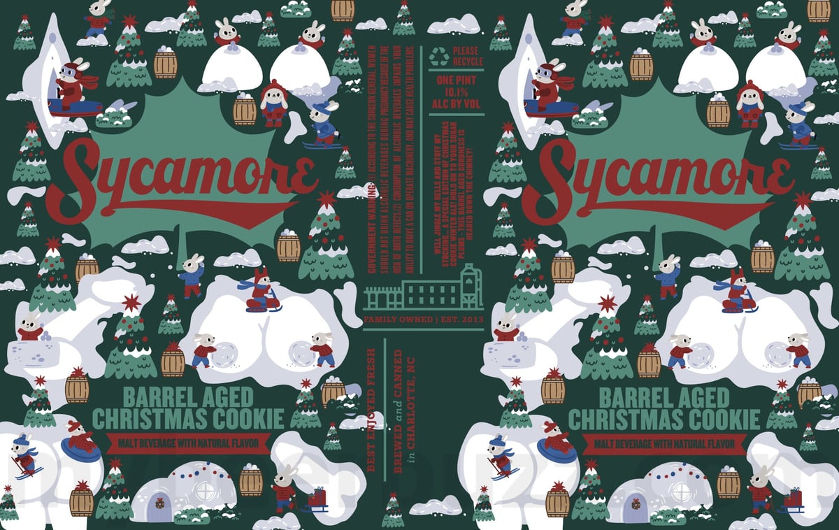Sycamore Christmas Cookie Returning / Barrel Aged Christmas Cookie / Cold Crushie / Numby Gummy / After Party / Macro Dose / Serveza / 2025 Trippy 25 apostMBB 4895